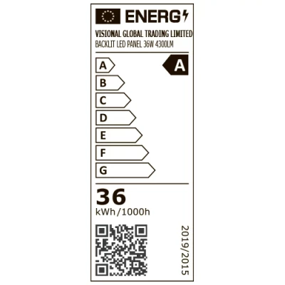 LED Panelis ar PHILIPS LED diodēm un LIFUD draiveri 60x60 cm, 36W, 4000K BACKLIT