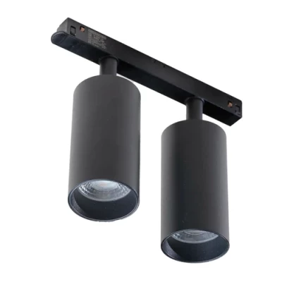 LED Магнитный двойной рельсовый светильник DOUBLE HEAD TRACK LIGHT 4W, 3000K, 48V