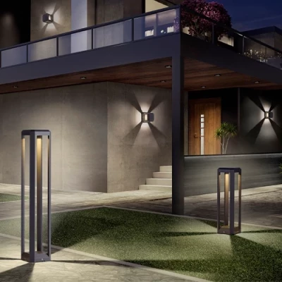 Āra dekoratīvs dimmējams stabiņš 60cm, 12W, 3000K, IP65