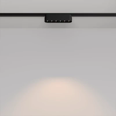 SLIM Magnētiskais sliežu gaismeklis 3000K, 6W, GRILL LIGHT 48V