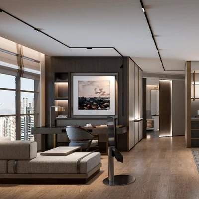 SLIM Magnetic rail light 4000K, 6W, FOLDABLE GRILL LIGHT 48V