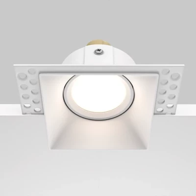 Iebūvējams gaismeklis, excl. GU10, IP20, balta