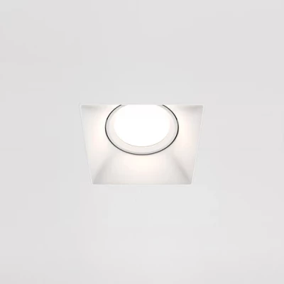 Iebūvējams gaismeklis, excl. GU10, IP20, balta