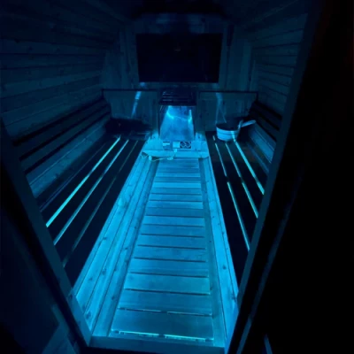 LED Lente saunai un pirtij 2835, RGB, IP68, 24V, 14W