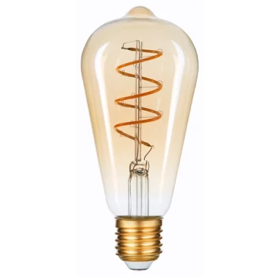 LED bulb E27, ST58, 4.5W, 400lm, 2700K, filament