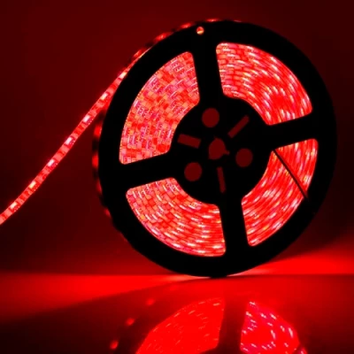 LED Mitrumizturīga lenta sarkana, IP68, 12V, 12W, SMD5050