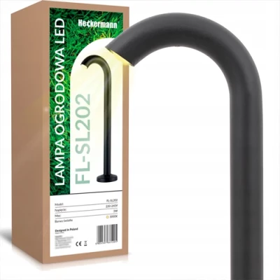 Декоративный столб для улицы 50см, 3Вт, 3000К