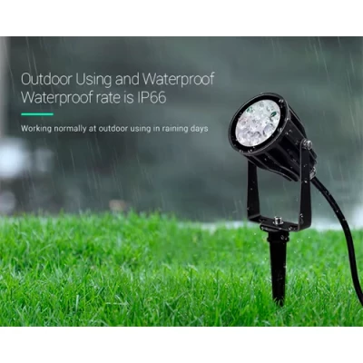 LED умный садовый и фасадный светильник 6Вт, RGB+CCT, IP66