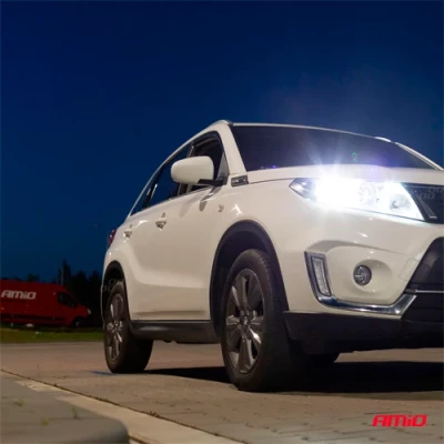 LED spuldzes H8/H9/H11, 38W, 6500K, 12-24V, COB sērija