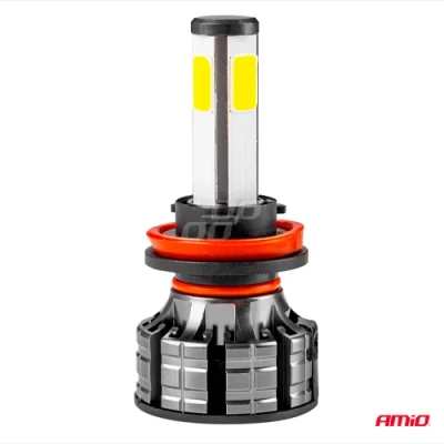 LED spuldzes H8/H9/H11, 38W, 6500K, 12-24V, COB sērija