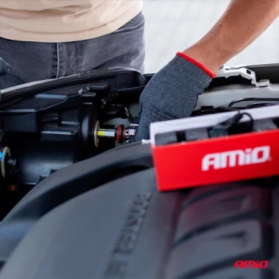 LED spuldzes H4, 38W, 6500K, COB sērija