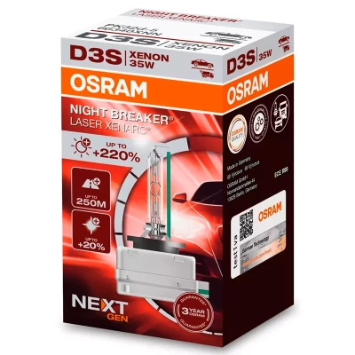 Ксеноновая лампа D3S, 42V, 35W, серия XENARC NIGHT BREAKER LASER (Next Gen)