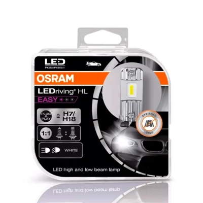 LED spuldzes H7/H18, 16W, 6000K, 12V, LEDriving HL EASY sērija
