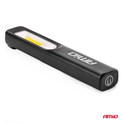 Сервисный фонарь с магнитом и крюком WT07, IP44, 6500K, 1200mAh, micro USB