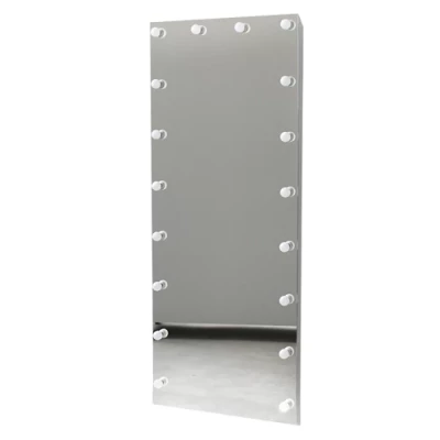 Spogulis ar LED lampiņām 180 x 80 cm, 4000K - neitrāli balts, 20xE14