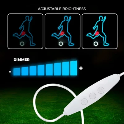 LED Neona gaismas izkārtne - Footballer