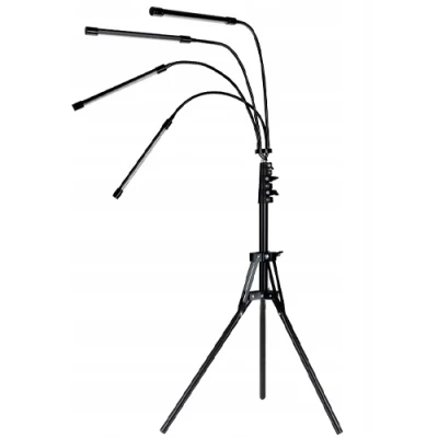 LED Fito gaismeklis augiem un stādiem ar pulti, 14W, IP54, 4x20 LED