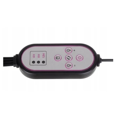 LED Fito gaismeklis augiem un stādiem ar pulti, 14W, IP54, 4x20 LED