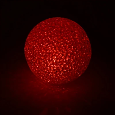 LED Dekoratīvais gaismeklis - daudzkrāsaina bumba, Ø 10 cm, RGB, IP20