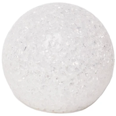 LED Dekoratīvais gaismeklis - daudzkrāsaina bumba, Ø 10 cm, RGB, IP20