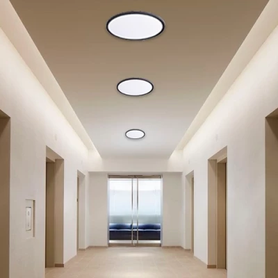 LED Ūdensizturīgs gaismeklis 24W, 3CCT, 2880Lm, IP44, Ø 300 x 25 mm