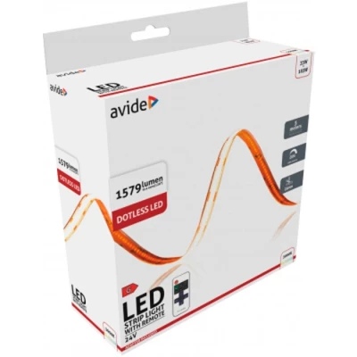LED Lente COB ar pulti 3000K, IP20, 24V, 6,6W, 5m