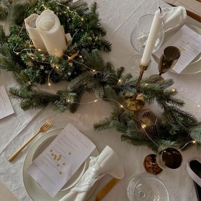 Рождественская гирлянда на медной леске с пультом 30м, теплый белый, USB, 300LED, IP44