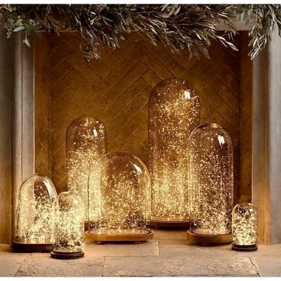 Christmas indoor and outdoor string copper wire with remote control 30m, white, USB, 300LED, IP44