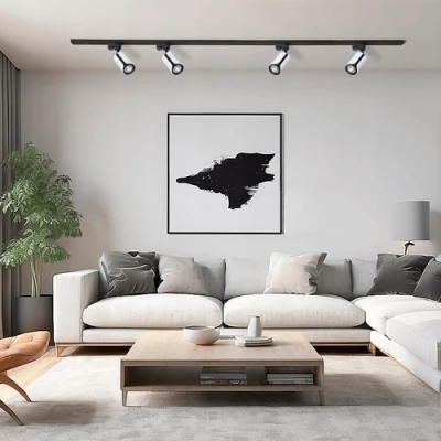 Rail light SENTO, 1F, excl. GU10, max 35W, IP20