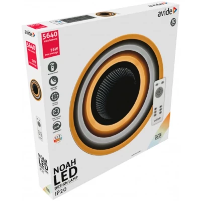 Ceiling lamp with remote control Design Oyster Noah