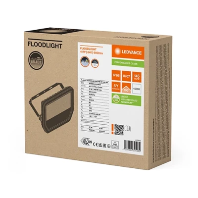 Outdoor LED floodlight 41W,27W, 4000K, IP66, 4000,6000Lm, FLOODLIGHT 50