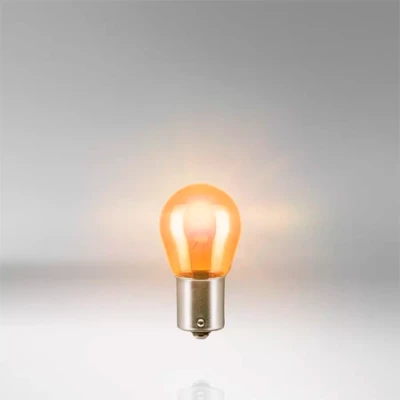 Halogen bulbs PY21W, 25W, 12V, ORIGINAL - METAL BASE series