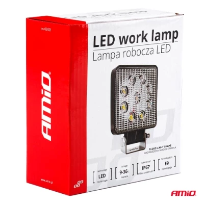 Papildu auto darba gaismas lukturis AWL07, 9-36V, 6000-6500K, IP67