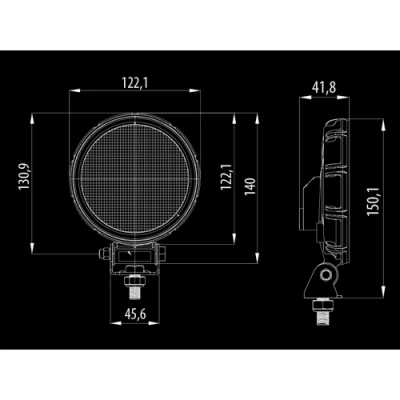 Фары дополнительного рабочего света BullPro, 21W, 12-36V, 5700K
