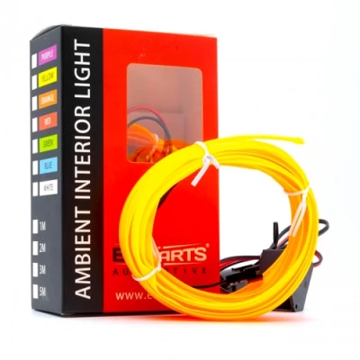 LED strip for car interior lighting, 5m, yellow, 12V, EPAL5M