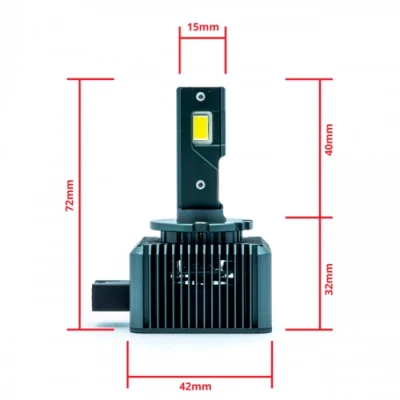 LED лампы D1S, 10 000Lm, 6000K, 12-24V, EPLH88