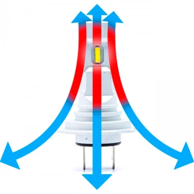 LED spuldzes H11, 6000K, 9-16V, EPLH71