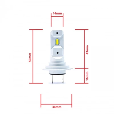 LED spuldzes H11, 6000K, 9-16V, EPLH71