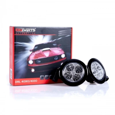 LED Dienas gaitas lukturi DRL 409O, 2x4W, 6000K, 9-32V