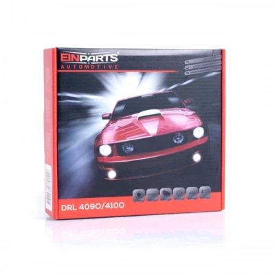 LED Dienas gaitas lukturi DRL 410O, 2x4W, 6000K, 9-32V