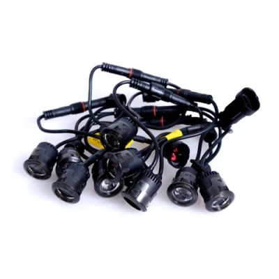 LED Dienas gaitas lukturi DRL 402O SMOKE, 10x1W, 6000K, 9-32V