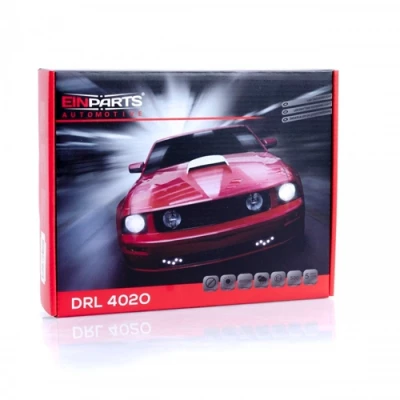 LED Dienas gaitas lukturi DRL 402O SMOKE, 10x1W, 6000K, 9-32V