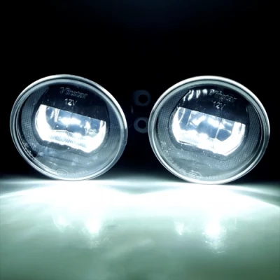 LED Miglas un dienas gaitas lukturi DRL DUOLIGHT DL27, 2x8W, 6000K, 9-32V