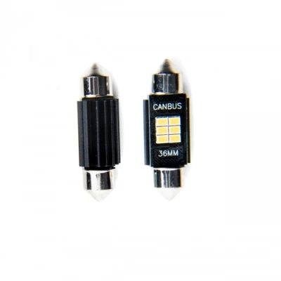 LED лампы C5W, 6000K, 9-16V