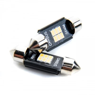 LED лампы C5W, 6000K, 9-16V