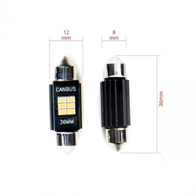 LED лампы C5W, 6000K, 9-16V