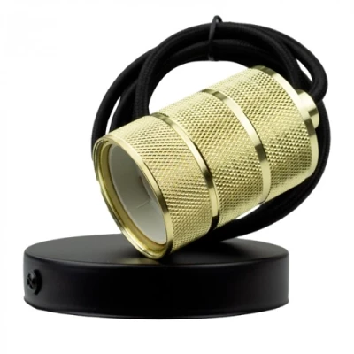 Piekaramais gaismeklis ar 2m vadu, excl. E27, max 60W, IP20