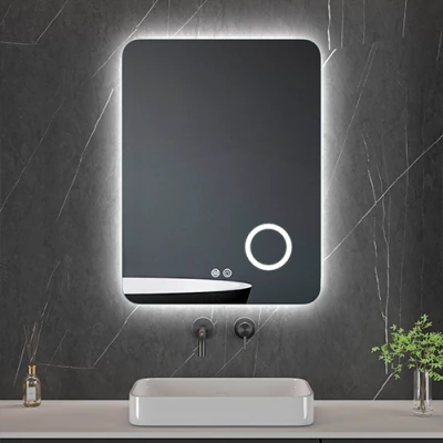 LED spogulis GLOW, 80 x 60 cm, 2700-6500K, 24W, 2503Lm, IP44