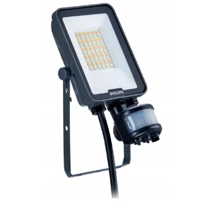 LED Āra prožektors ar sensoru 20W, 2200-2400lm, Silti - nietrāli - auksti balta, IP65, IK07