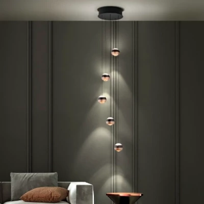 Piekaramā lampa ORBIT, 5x8W, 5x960lm, 2300+3000+4000K